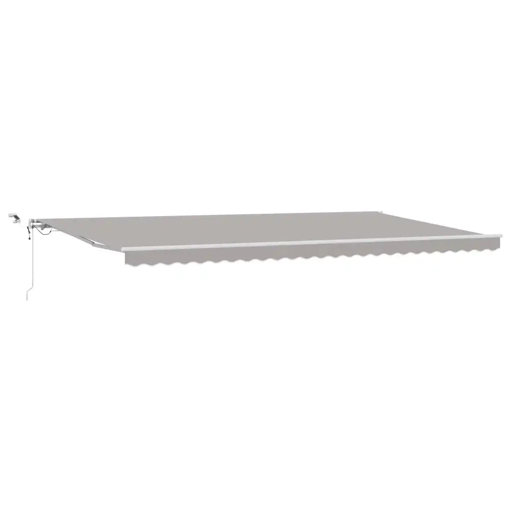 Tenda Retrattile Grigio chiaro 600 × 350 cm 3331768