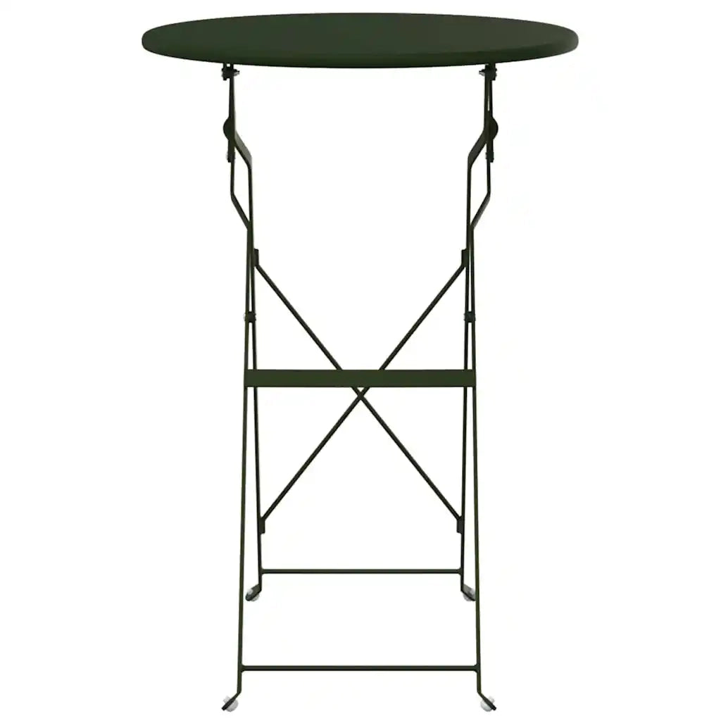 Tavolo da bistrot Verde Scuro Ø 50 x 71 cm 42002961