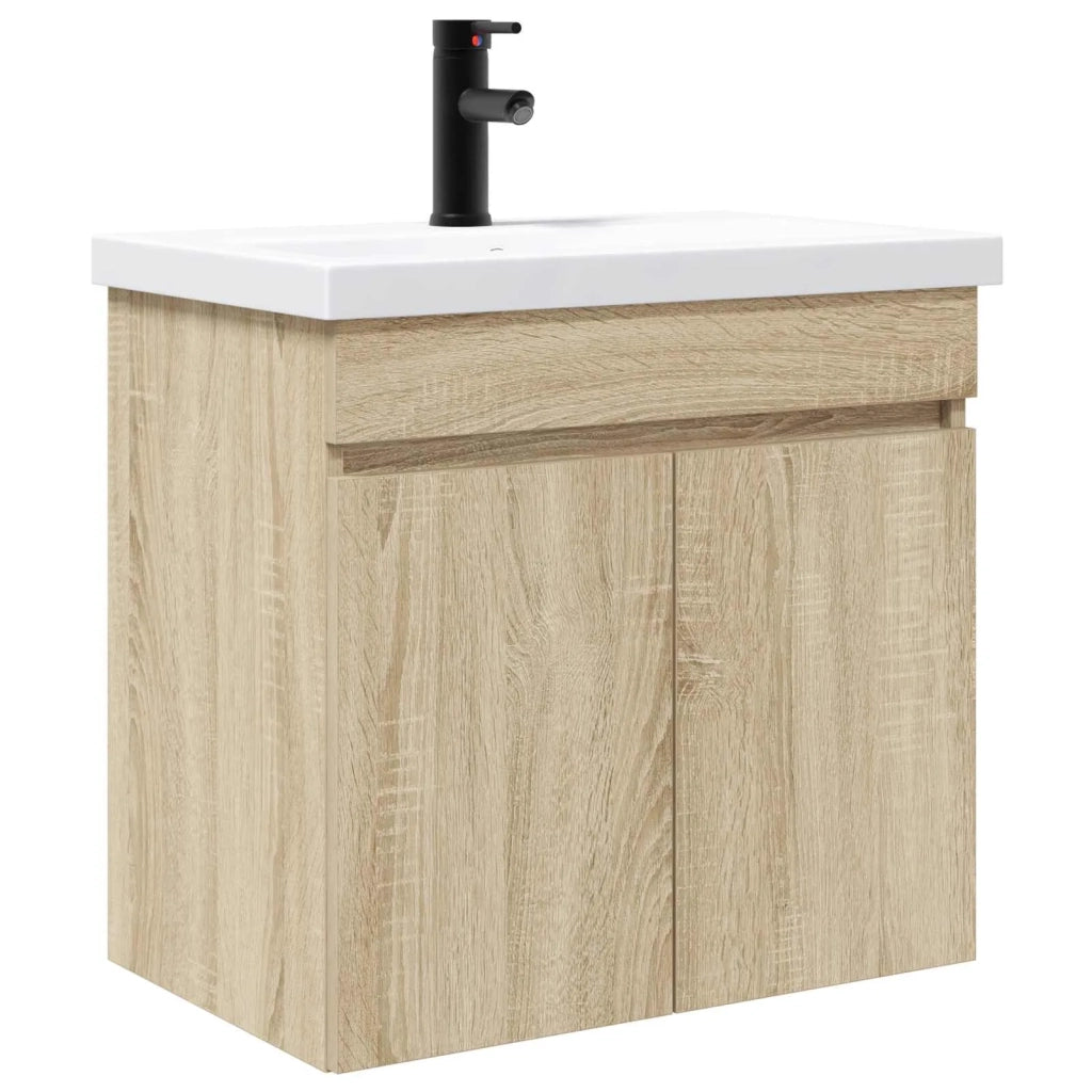 Mobile bagno con rubinetto Rovere Sonoma 61 x 40 x 74,5 cm 889539