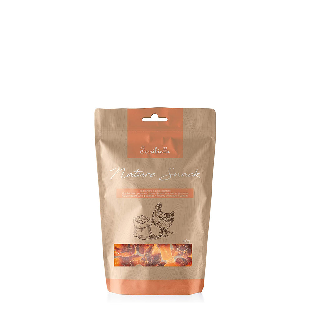 Nature Snack Ferribiella NS11-BOX Bocconcini Pollo Patate - 10 Buste