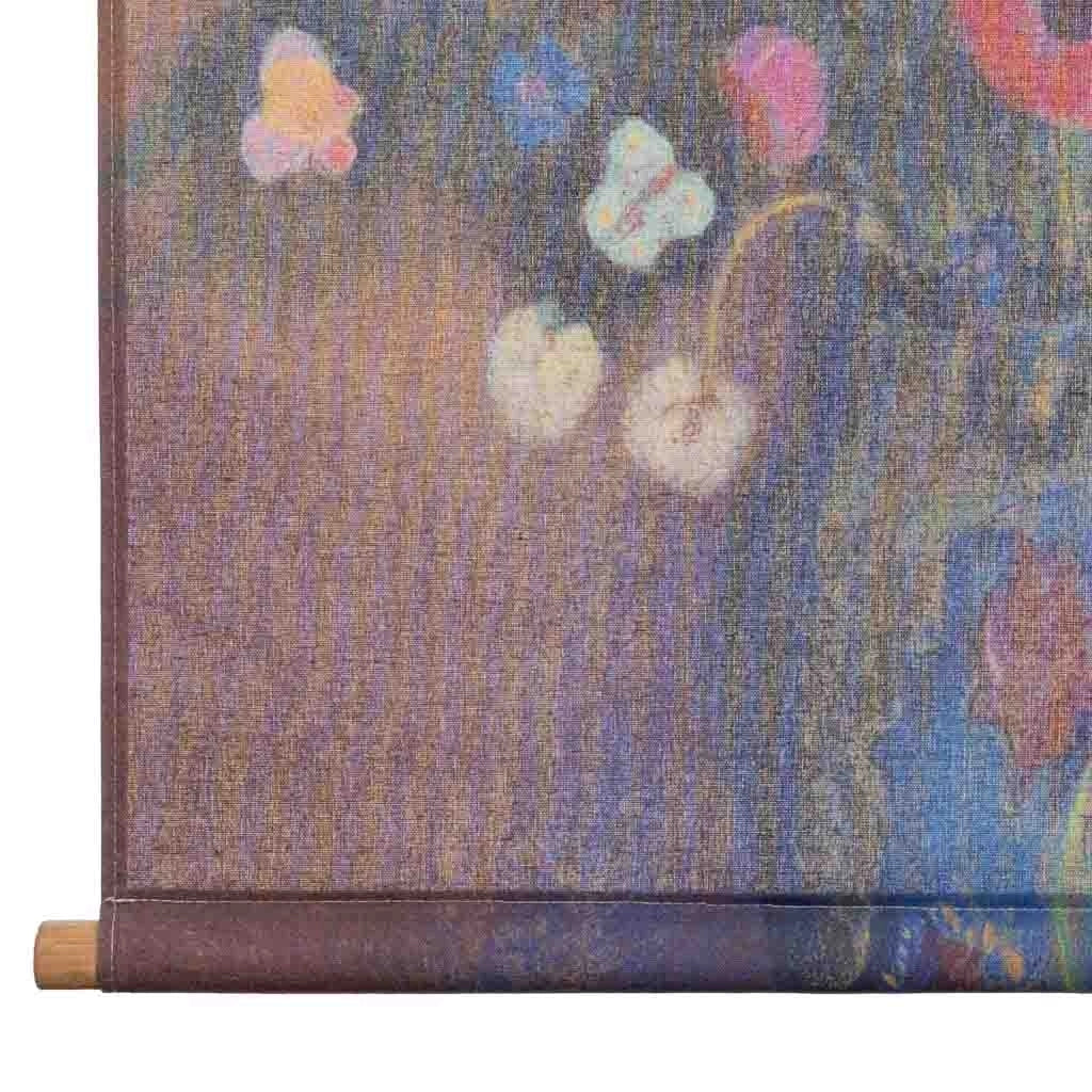 Tela pergamena in tessuto stampato 65x85x1,7h cm