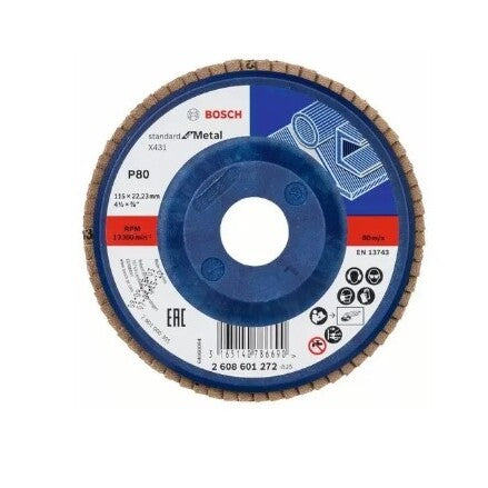 DISCHO LAMELLARE STANDARD D. 115 MM P80