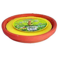 FIACCOLA IN TERRACOTTA ALLA CITRONELLA D.15XH3CM