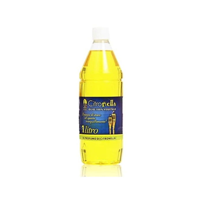 OLIO 100% VEGETALE ALLA CITRONELLA PER TORCE BAMBO