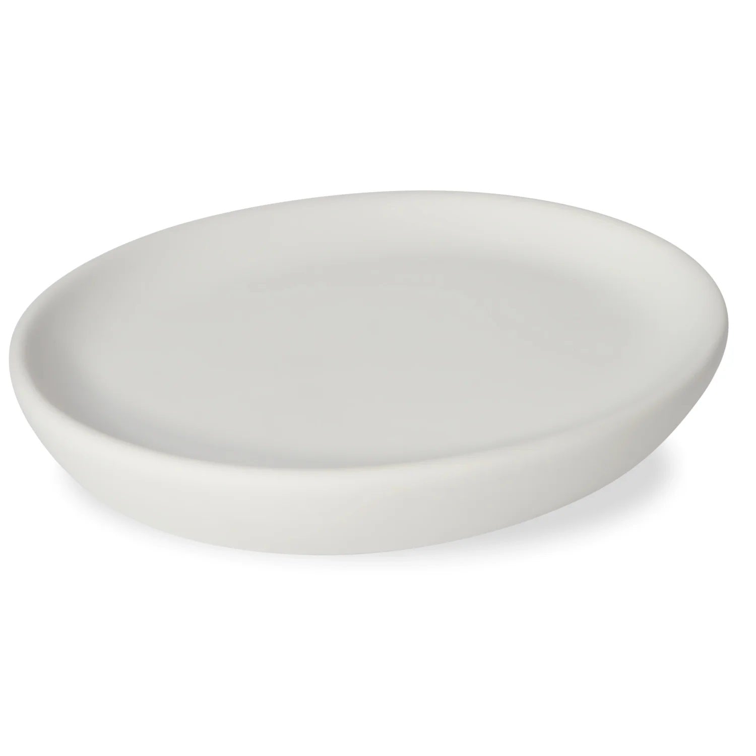 PORTASAPONE CHLOE 13X10XH2CM BIANCO OPACO