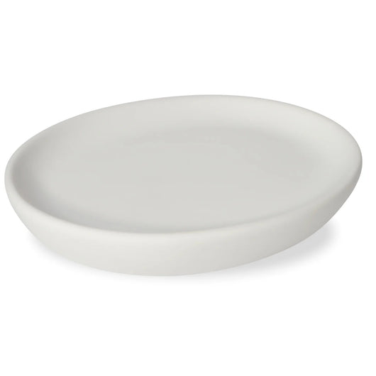 PORTASAPONE CHLOE 13X10XH2CM BIANCO OPACO