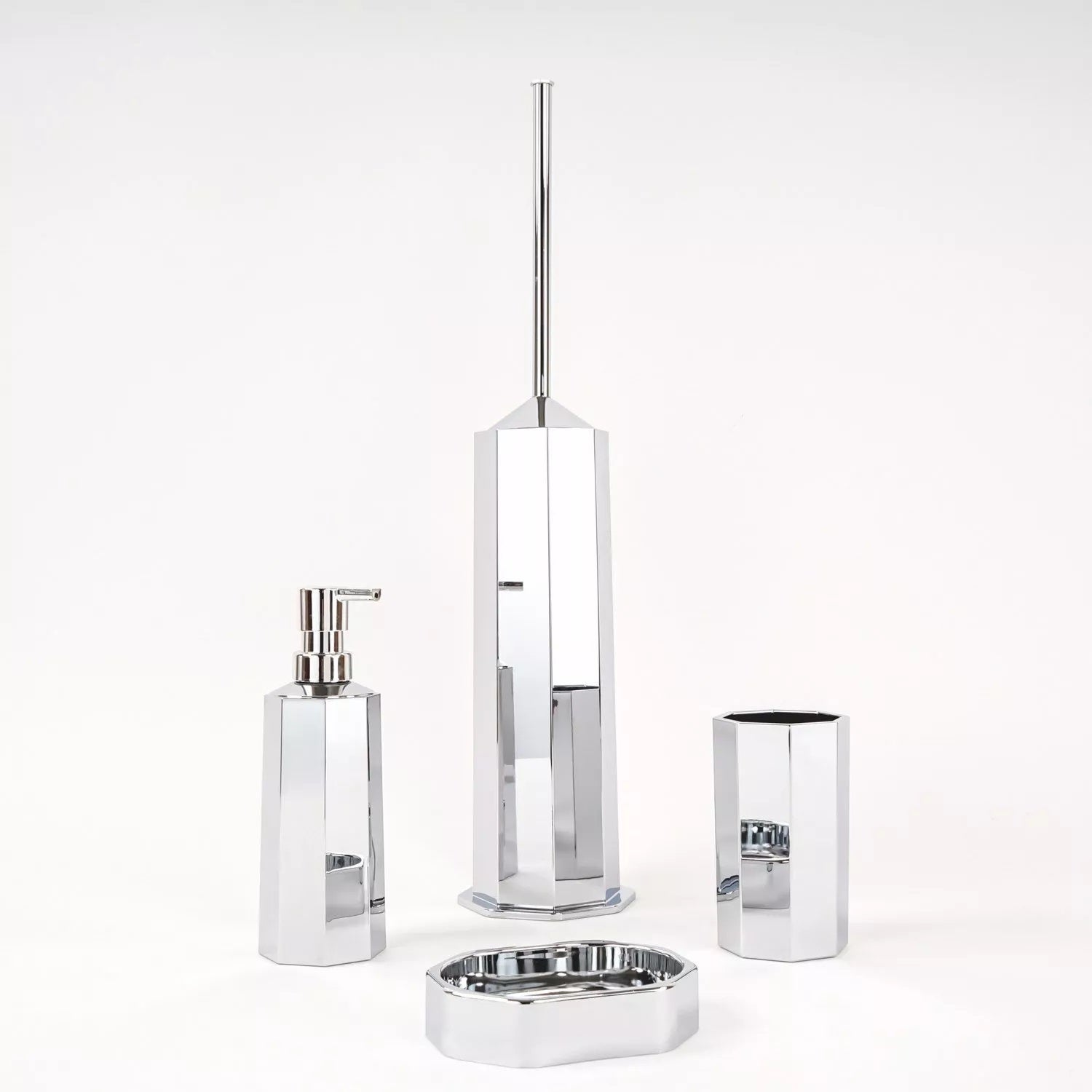 PORTASCOPINO OTTO D.11XH53CM CROMO.