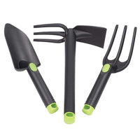 SET 3 ATTREZZI GIARDINAGGIO IN PLASTICA.