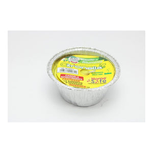 VASETTO IN ALLUMINIO ALLA CITRONELLA D.8.5XH4CM