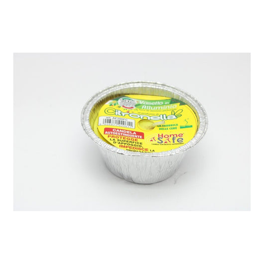 VASETTO IN ALLUMINIO ALLA CITRONELLA D.8.5XH4CM
