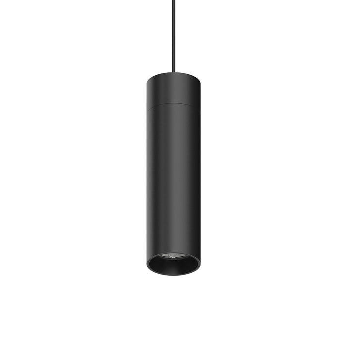 Pendente Per Binario Arca 21W 3000K Alluminio Nero Luce Calda