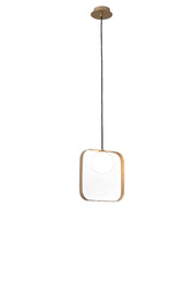 Lampada a sospensione Candellux TULA oro/bianco G9 140cm