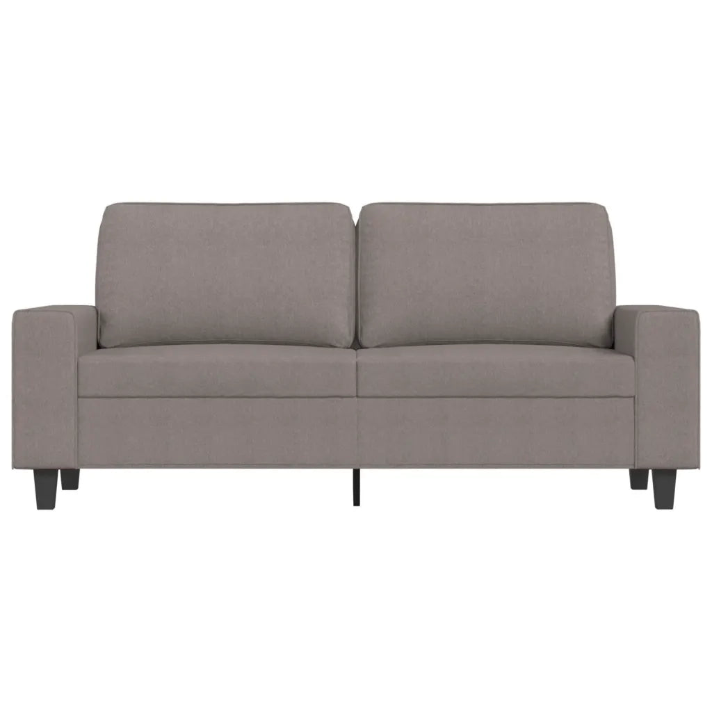 Divano | Divano da soggiorno | Sofa a 2 Posti Tortora 140 cm in Tessuto