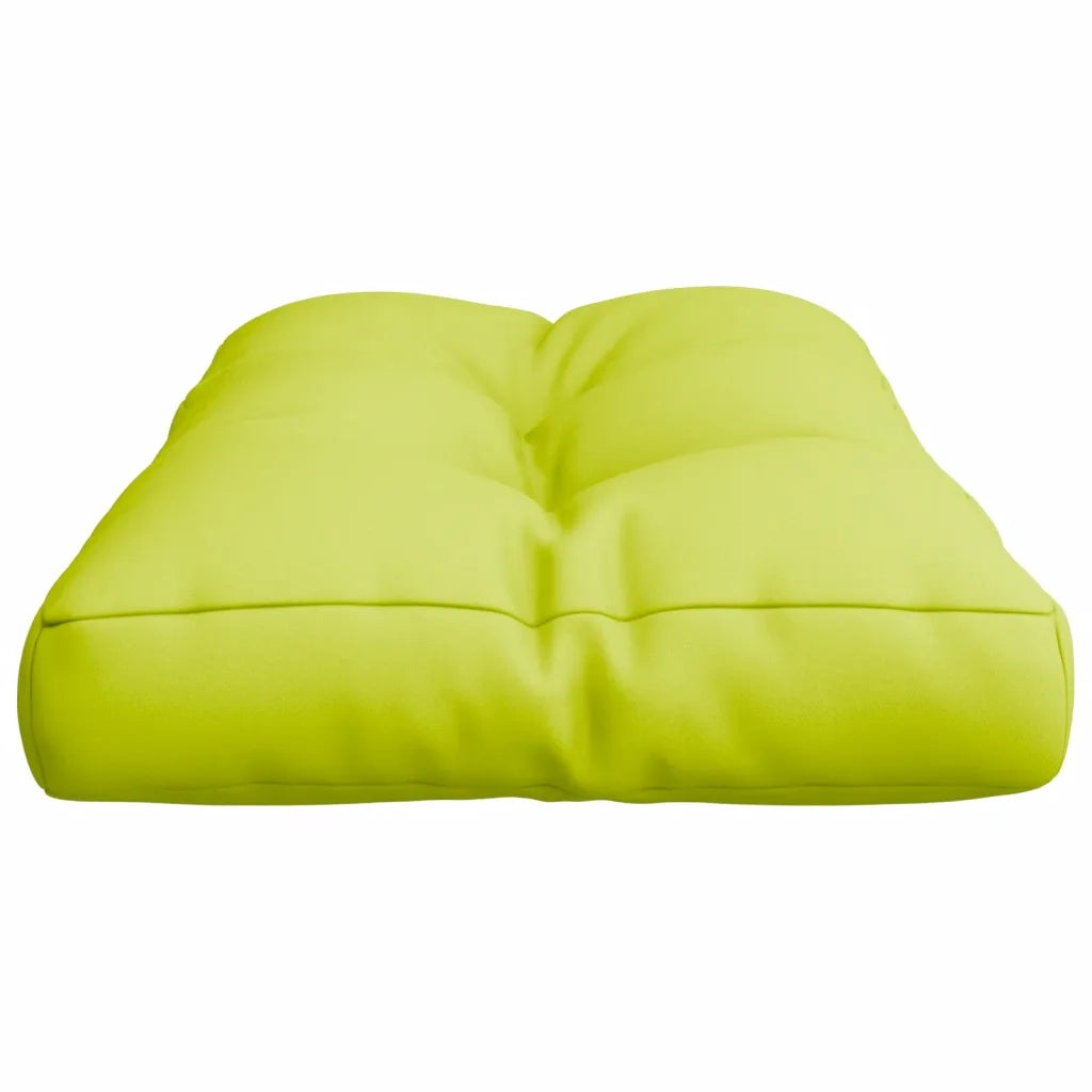 Cuscino per Pallet Verde Brillante 70x40x12 cm in Tessuto 360590