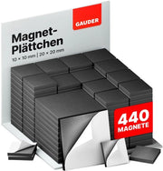 Tavole magnetiche adesive | 440x magneti adesivi | Magnetici per foto e altro | Magnetici da applicare adesivi
