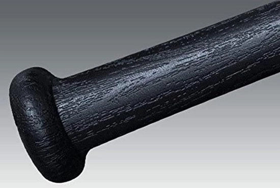 Knuppel da Baseball in Legno Nero - 92BSL, Alta Potenza di Colpo