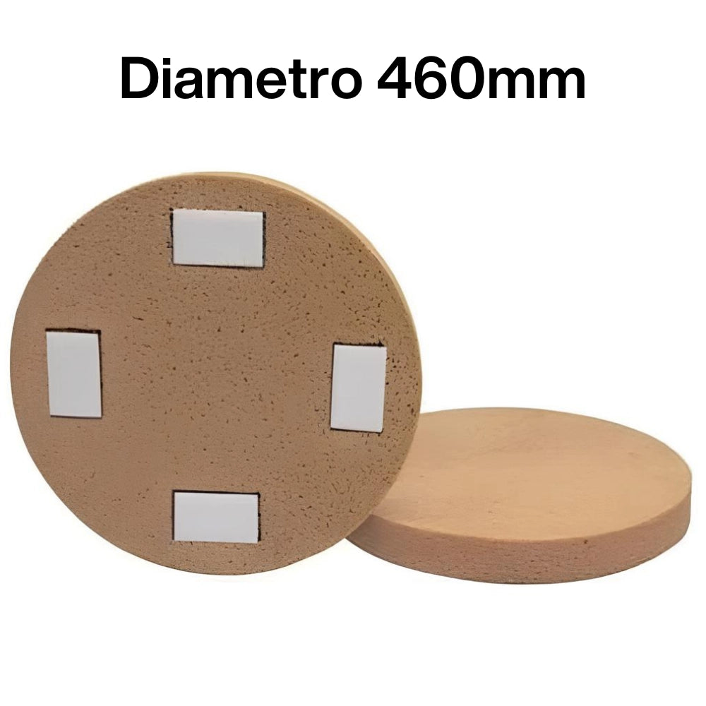 Disco in spugna diametro 460mm pulizia pavimenti fughe