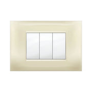 PLACCA MIVIDA PLANA AVORIO 3P- 10,0 pz