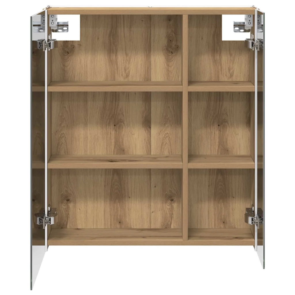 Mobiletto per specchio da bagno Rovere Artigianale