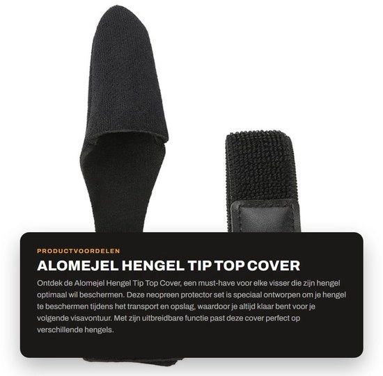 Protettore per canna da pesca in neoprene - Copertura estensibile - Supporto per canna da pesca - Accessori per la pesca - Buona protezione - Peso leggero 11g - Protezione per canna da pesca