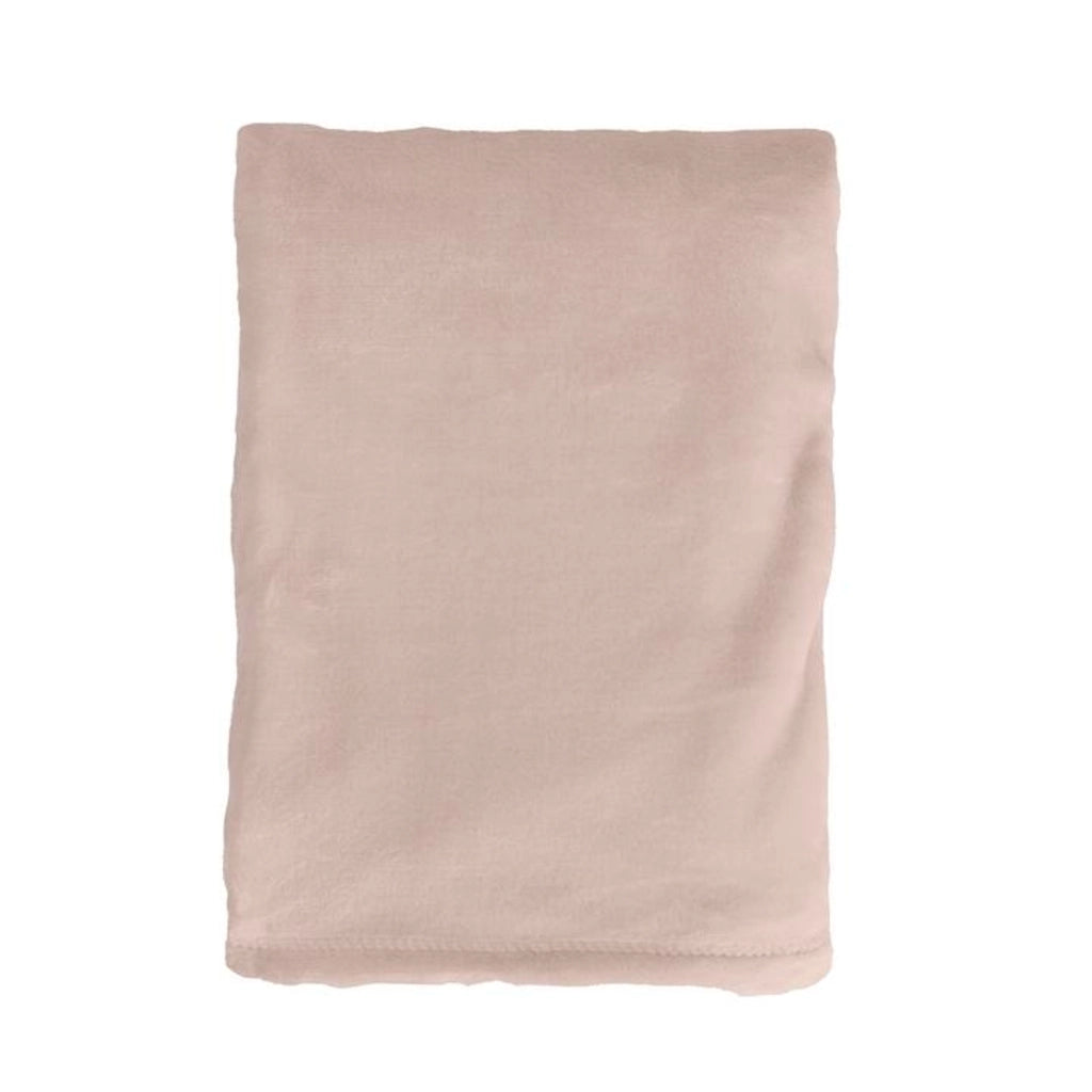 Coperta a quadri rosa pallido 180x220cm FLANBERG