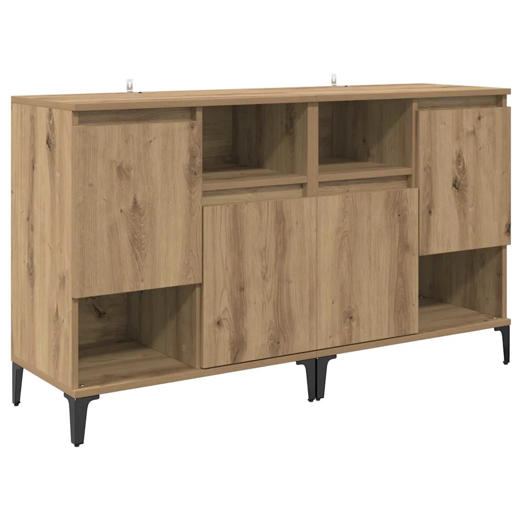 Sideboards 2 pcs Rovere artigianale 60 x 35 x 70 cm 3415584
