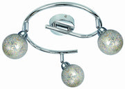Plafoniera Candellux Kaleidoscope 98-61577 cromo 45cm 3xG9