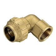 RACCORDO CURVO FEMMINA IN OTTONE TIEMME- 2 x 63- TIEMM- pezzi 1