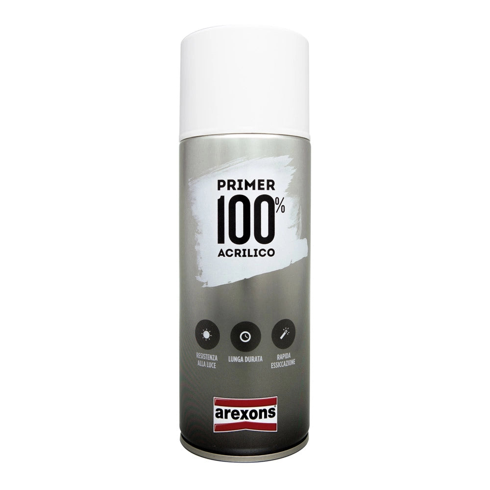 Primer Spray Antiruggine Fondo Acrilico 100% Arexons