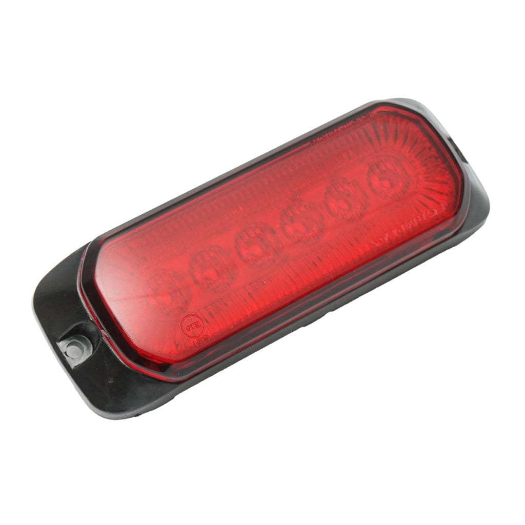 Lampada laterale  LED, 12V-24V, rossa, 132x46 mm, Breckner Germany