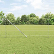 Palo della recinzione Zincato 50 x 1,4 m Acciaio 3351462
