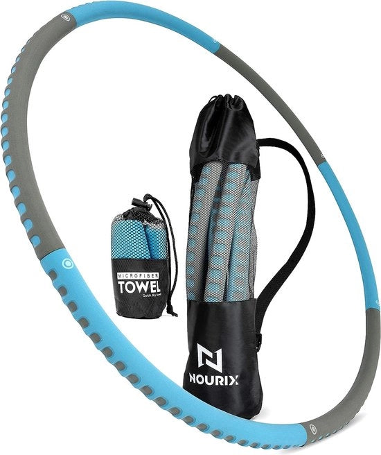 Trottola per adulti, acciaio inossidabile, set con borsa, trottola per perdita di peso, qualità premium, 1,2 kg, peso regolabile