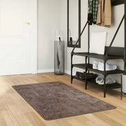 Runner Tappeto MARSA Grigio 80 x 150 cm Poliestere e PVC 42023191