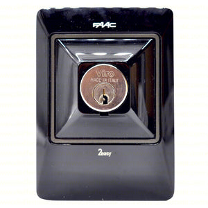 PULSANTE A CHIAVE DI COMANDO FAAC XK10 401302 CON SERRATURA AUTOMAZIONE GARANZIA