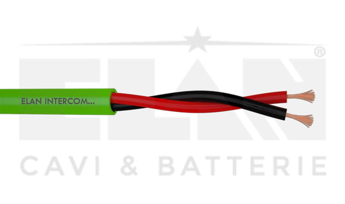 MATASSA CAVO VIDEO-CITOFONICO TWISTATO LSZH ELAN 232101 100 MT ORIGINALE NUOVO