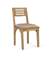 Set di due sedie in legno massello di mango