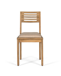 Set di due sedie in legno massello di mango