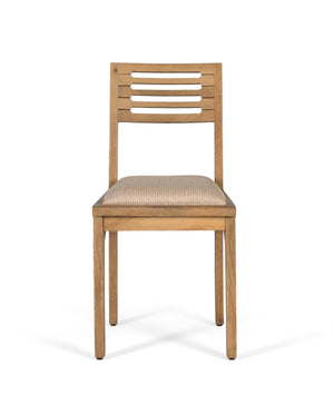 Set di due sedie in legno massello di mango