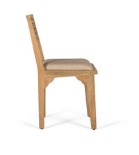 Set di due sedie in legno massello di mango