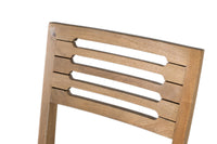 Set di due sedie in legno massello di mango