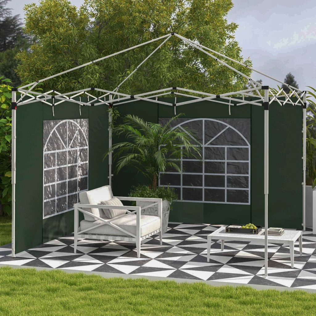 Pannelli Laterali per Carpa ¨C zephmum ¨C Verde 295x195 cm