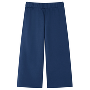 Pantaloni per Bambini a Gamba Larga Blu Marino 140 CFW3978173