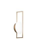 APPLIQUE LED FOBOS 12W 17X10XH34CM 3-4-6500K ORO