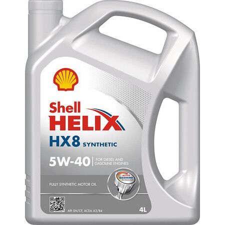 OLIO MOTORE SHELL HELIX HX8 5W-40 4L A3/B4