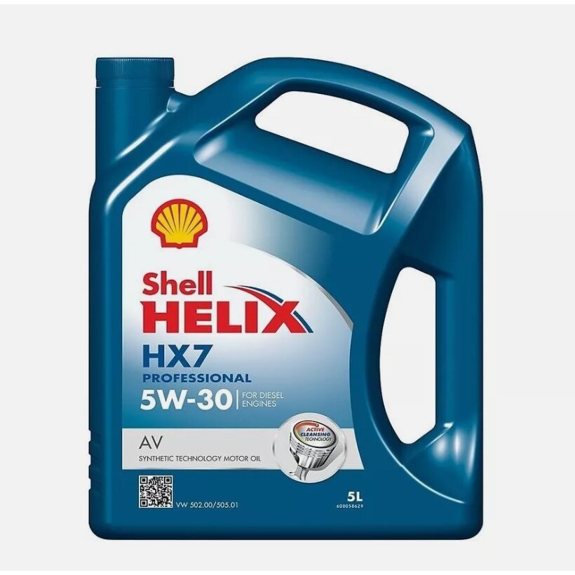 OLIO MOTORE SHELL HELIX HX7 5W-30 AV 5L C3