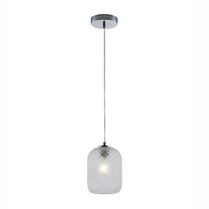 LAMPADARIO ASHFORD 1XE27 15XH150CM TRASPARENTE.