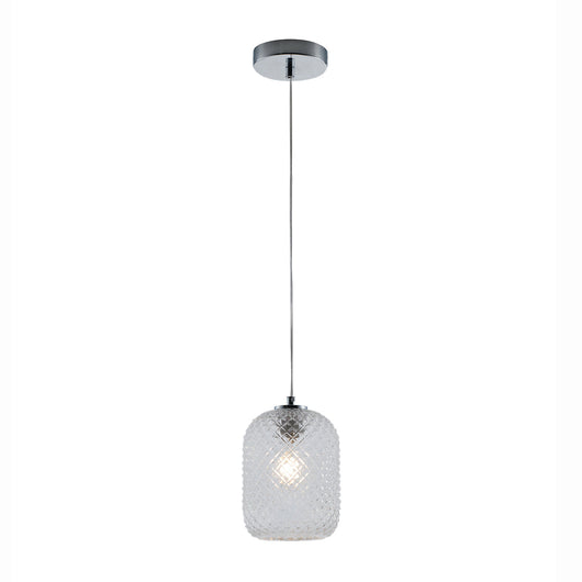 LAMPADARIO ASHFORD 1XE27 15XH150CM TRASPARENTE.
