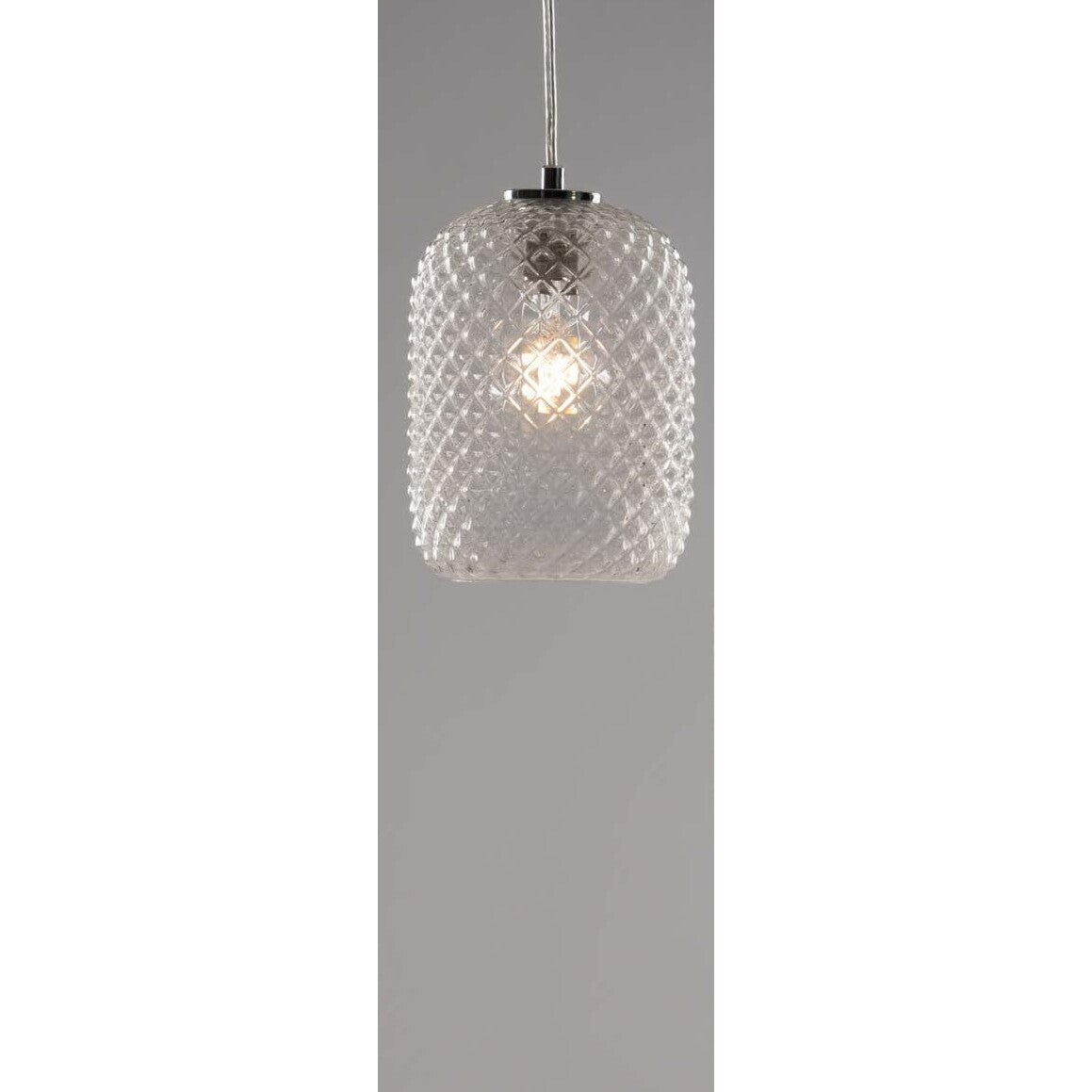 LAMPADARIO ASHFORD 1XE27 15XH150CM TRASPARENTE.