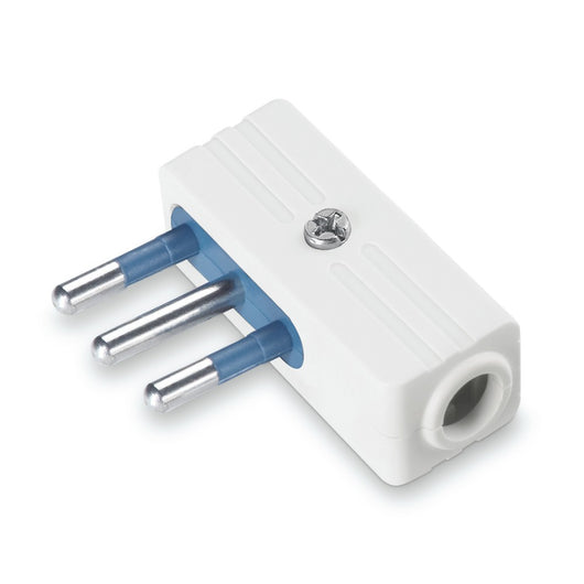 SPINA SALVASPAZIO 10A BIANCA 2 POLI CON TERRA