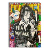 Mia -  Quadro Canvas Contemporaneo su telaio in legno Misura: 70x100 cm